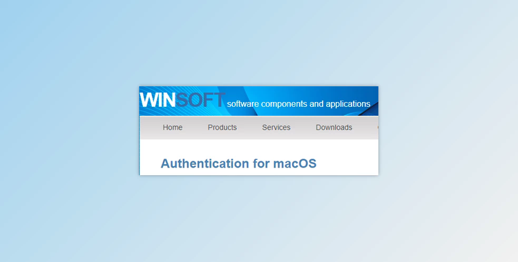 Winsoft Authentication for macOS v1.6 for Delphi 10-12 Athens Full Source