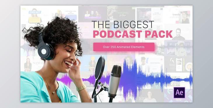 Podcast Audio Visualization (Videohive 26809278) - AE Project