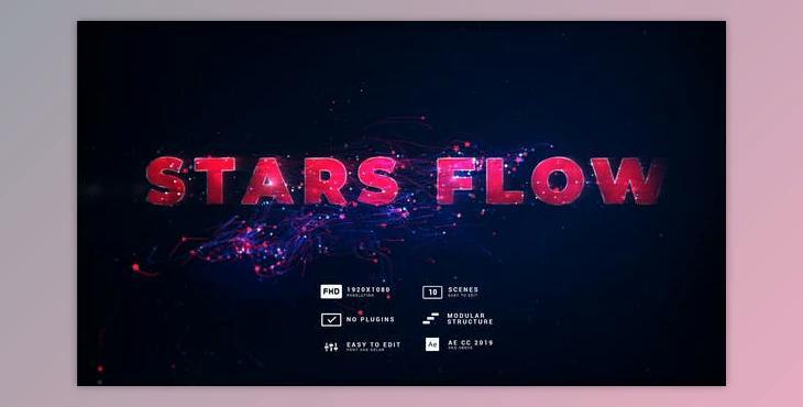 Stars Flow Event Titles (Videohive 32928781) - AE Project