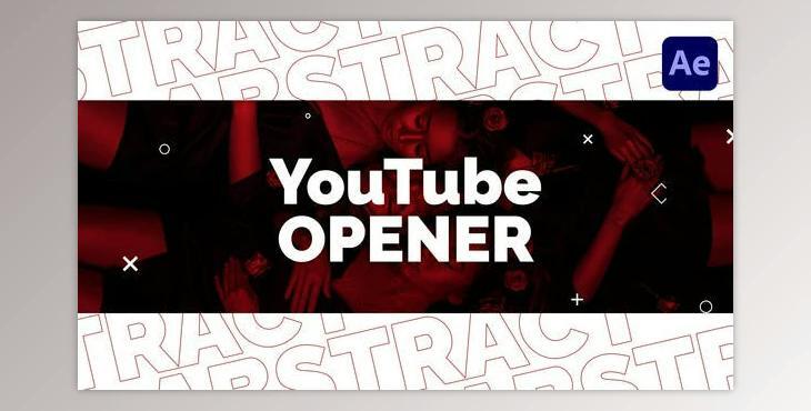 Abstract Youtube Opener (Videohive 31319410) - AE Project