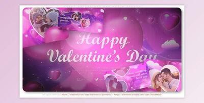 Happy Valentines Day Media Opener (Videohive 42801192) - AE Project
