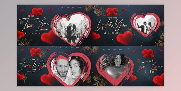 Happy Valentines Day Intro (Videohive 50659651) - AE Project