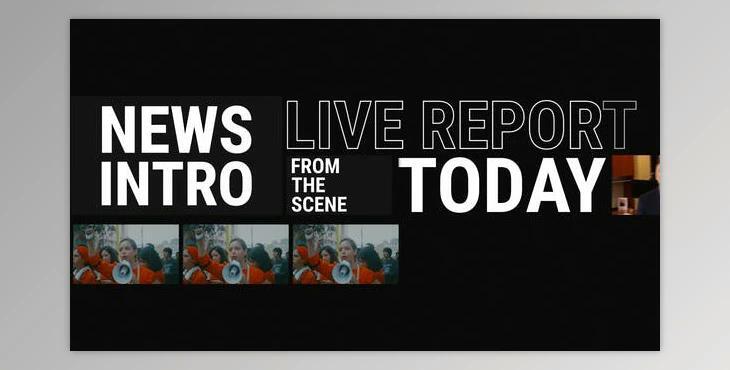 News Channel Intro (Videohive 32223419) - AE Project
