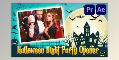 Halloween Night Party Opener (Videohive 34066646)