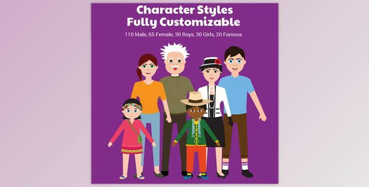 FrameStory I Explainer Character Animation Toolkit with Built In UI (Videohive 26660837)