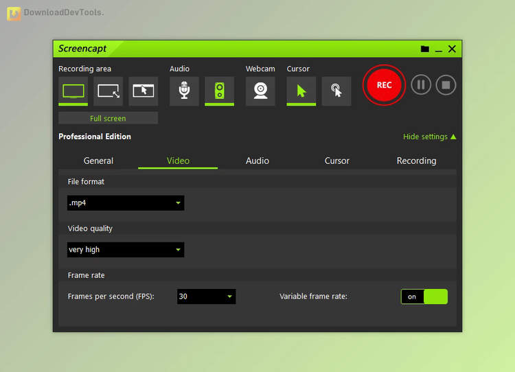 Screencapt Professional v2.003 Multilingual + Portable Edition + CRACK