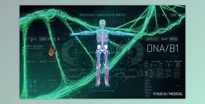 HUD Medical Pack (Videohive 25228275) - AE Project