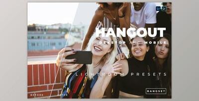Hangout Desktop and Mobile Lightroom Preset by Bangset