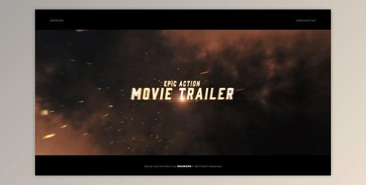 Epic Action Movie Trailer (Videohive 42162375) - AE Project