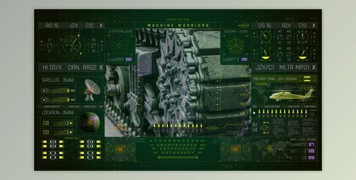 HUD PRO Machine (Videohive 47852663) - AE Project