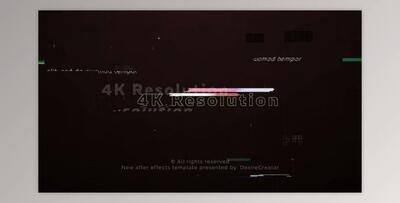Fast Glitch Logo (Videohive 20201561) - AE Project
