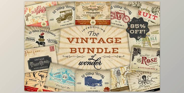 Vintage Bundle of Wonder CreativeMarket-787406 (PNG, EPS)