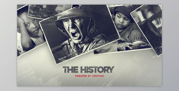 History Slideshow Documentary Timeline (Videohive 33610573) - AE Project