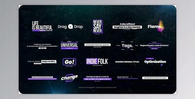 Premium Titles (Videohive 35927996) - AE Project