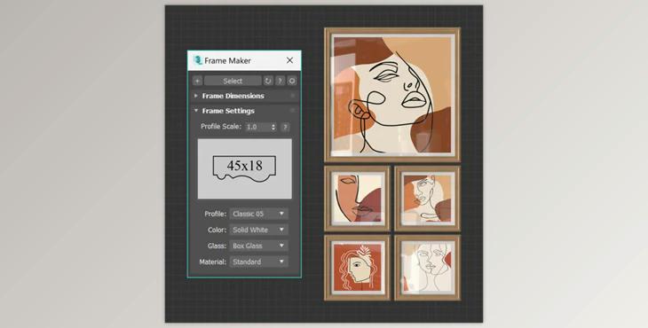 Frame Maker v1.15 upto 3dsMax 2024