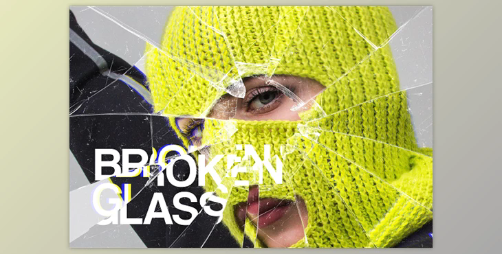 Smashed Glass Photo Effect - 92000278