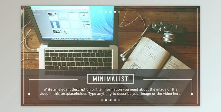 Minimal Slideshow (Videohive 35091417) - AE Project