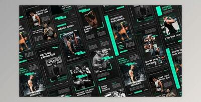 Sport Instagram Stories (Videohive 31259090) - AE Project