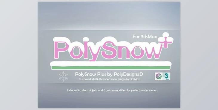 PolySnow+ v1.03 for 3ds max 2016-2024