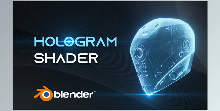 Blender Market - Hologram Effect Shader