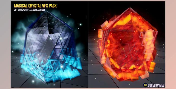 Unreal Engine - Magical Crystal VFX Pack v5.2