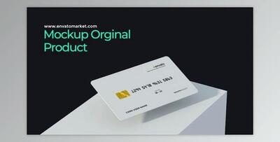 Credit Card Mockup (Videohive 50115808) - AE Project