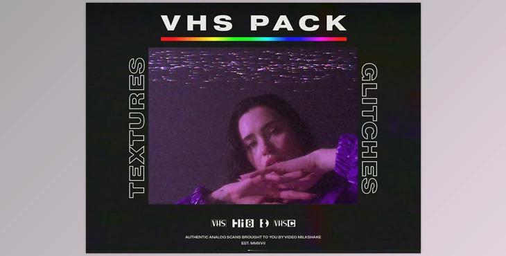 Austin Newman – VHS Glitches and Textures Overlay Pack