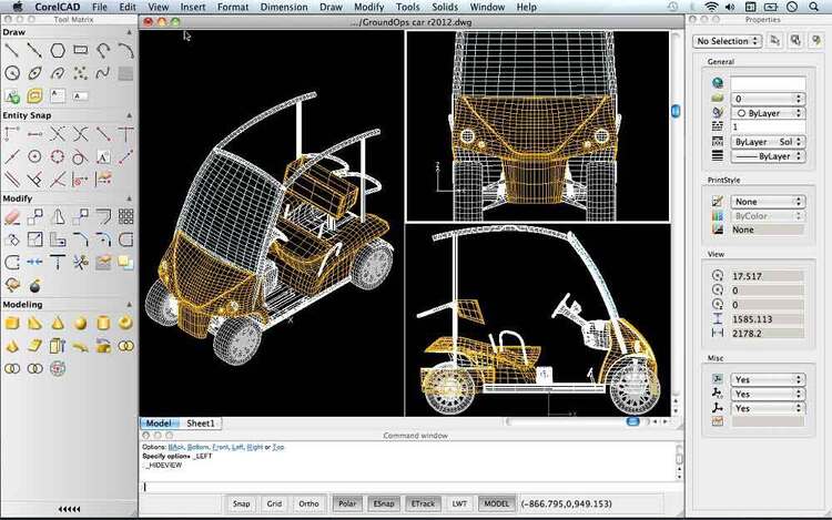 CorelCAD 2023 v2022.5 Build 22.3.1.4090 Windows/macOS