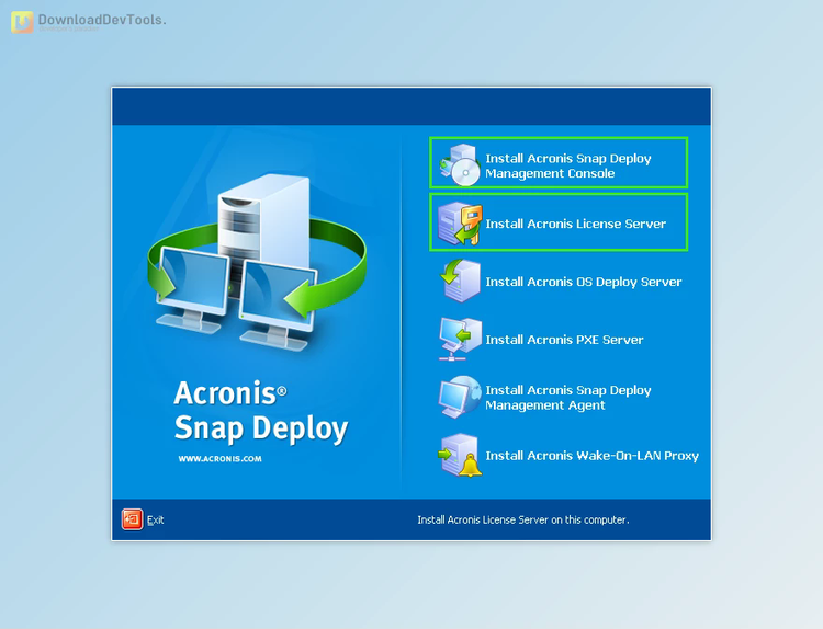 Acronis Snap Deploy v5.0.2028 + Bootable Edition + License Key