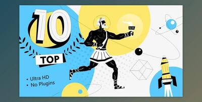 Cartoon Top Ten (Videohive 33808985) - AE Project