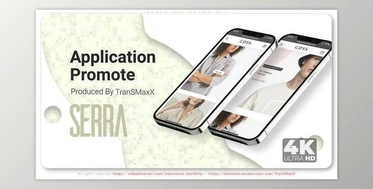 SERRA App Promo - A11 (Videohive 33164699) - AE Project