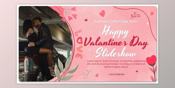 Valentines Day Slideshow (Videohive 50096181) - AE Project
