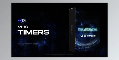 VHS Timers (Videohive 51081439) - AE Project