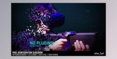 Pixel Disintegration_Slideshow (Videohive 45464169) - AE Project