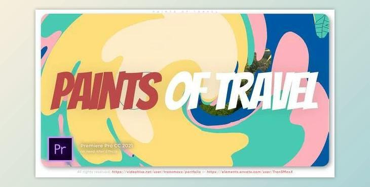 Paints Of Travel (VideoHive 37516868)