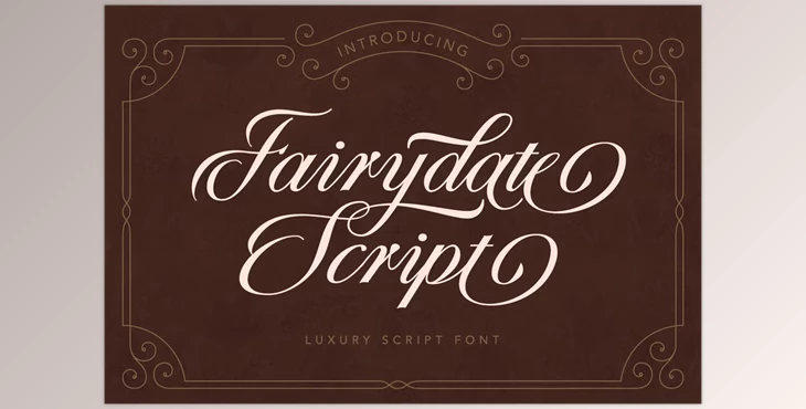 Fairydate Font