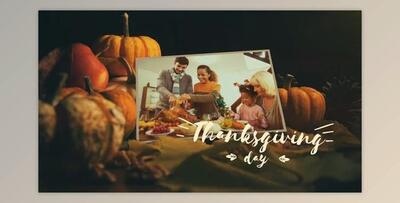 Thanksgiving Memories Slideshow (Videohive 34519122) - AE Project