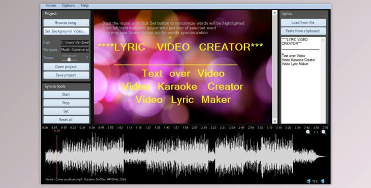 Lyric Video Creator Professional v6.2.1 (Win)