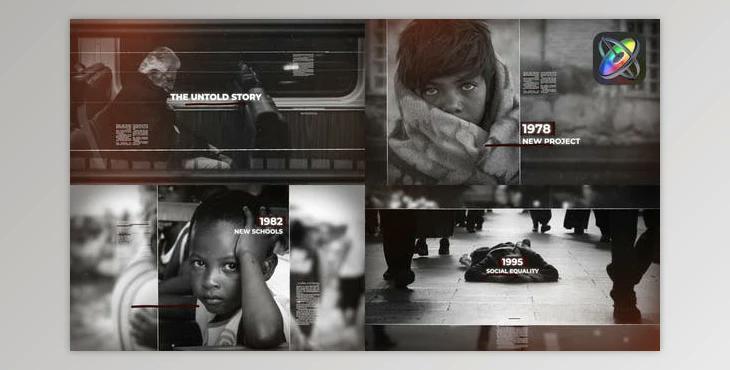 History Timeline Apple Motion (Videohive 38665849)