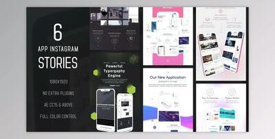 App / Website Instagram Stories (Videohive 36200813) - AE Project