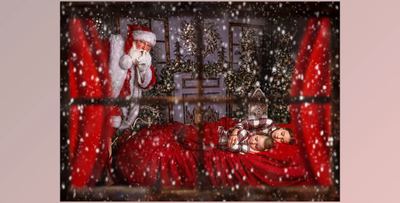 Sweet Soul Studio: Christmas Magical Bedroom Window