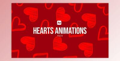 Heart Animations Pack (Videohive 50192411) - AE Project
