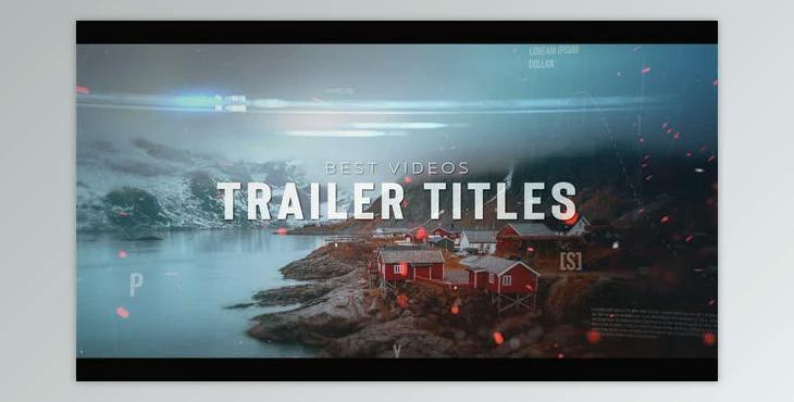 Dynamic Trailer Titles (Videohive 22825290) - AE Project