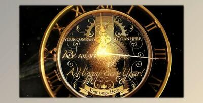New Year Countdown Clock 2023 V2 (Videohive 6417745) - AE Project