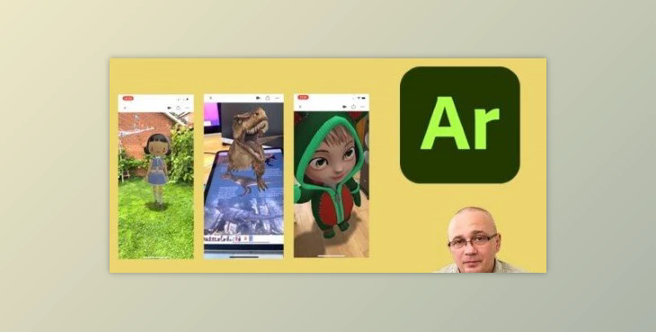 Augmented Reality (AR) with Adobe Aero (no coding)