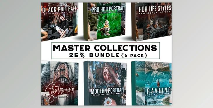 Master Collection Bundle Photoshop Actions GraphicRiver-28765170