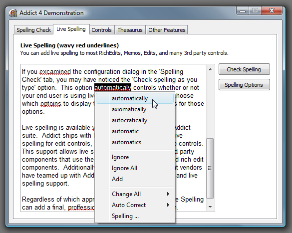 Addict Component Suite 4.9 for D7-XE7