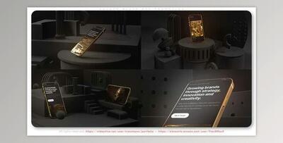 Videohive Golden Black App Promotion 36646927