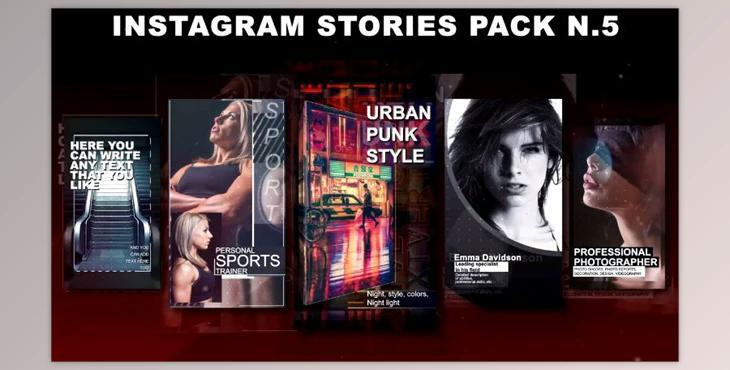 Instagram Stories Pack N.5 (Motionarray 794211)