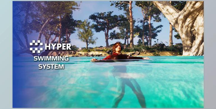 Unreal Engine - Blueprints Hyper Swimming System V2 v5.1